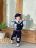 兔子警官女童春季套裝2026新款洋氣兒童衣服朱迪小女孩春秋兩件套 女童藏青色套裝 110 cm 曬單實(shí)拍圖