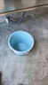 加厚大容量水桶手提洗車(chē)儲水桶學(xué)生宿舍臉盆洗衣拖把桶泡腳洗腳桶 36【加大號水桶】藍色1個(gè) 曬單實(shí)拍圖