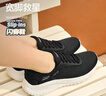 斯凱奇（Skechers）閃穿鞋女鞋春季軟底一腳蹬健步鞋寬楦百搭運動(dòng)鞋117504W 曬單實(shí)拍圖