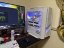 技嘉（GIGABYTE）機械雕AC601G ICE白 隱藏式背線(xiàn)雙面鋼化玻璃側透/水冷顯卡豎裝420水冷位/預裝4風(fēng)扇/兼容E-ATX 曬單實(shí)拍圖