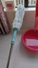 美麗雅自擰水拖把吸水墩布旋轉擠水家用懶人免手洗老式地拖共1拖布 曬單實(shí)拍圖