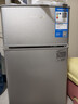 華寶小冰箱小型家用出租房用冷藏冷凍兩用一級能效節能省電迷你宿舍寢室辦公室二門(mén)電冰箱 【店長(cháng)推薦】58L銀色【一級能效】 曬單實(shí)拍圖