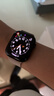 Apple/蘋(píng)果 Watch Series 10 智能手表GPS款46毫米亮黑色鋁金屬表殼濃墨色回環(huán)式運動(dòng)表帶MX283CH/B 曬單實(shí)拍圖