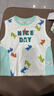 巴拉巴拉童裝男童短袖套裝兒童兩件套吸濕速干寶寶女童衣服夏裝潮萌趣 藍綠色調00484-201225119103 100 曬單實(shí)拍圖