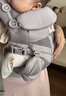 ERGObaby美國二狗腰凳嬰兒背帶omni360全階段系列柔軟透氣便攜抱嬰帶灰色 曬單實(shí)拍圖
