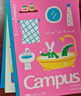 國譽(yù)（KOKUYO）【熱門(mén)商品】塔卡沙Campus B5筆記本本子高顏值初中生高中學(xué)生專(zhuān)用高端記事本文具套裝 40頁(yè) 5本裝 曬單實(shí)拍圖