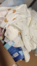 2件裝0-3月初生嬰兒a純棉無(wú)骨半背衣春秋薄新生兒上衣和尚服夏季 四季款-2件裝(蒲公英+系帶熊) 52 曬單實(shí)拍圖