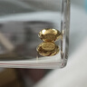 六福珠寶 添富投資金條足金招財進(jìn)寶金元寶黃金擺件積存金 計價(jià) 約1.00克 曬單實(shí)拍圖