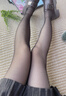 寶娜斯黑絲襪女夏季超薄款4雙不易勾絲連褲襪性感長(cháng)筒肉色打底襪 曬單實(shí)拍圖