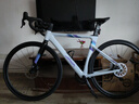 佳沃26款RX御夫座AURIGA鋁合金公路車(chē)全油碟剎24變速彎把單車(chē) 24款-白色（R5）-18速 S 凈身高164-171 曬單實(shí)拍圖