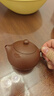 京東京造 宜興紫砂壺 手工【原礦紫泥】煮茶泡茶壺茶具 西施壺210ml 曬單實(shí)拍圖