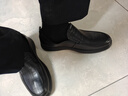 意爾康男鞋商務(wù)休閑鞋一腳蹬爸爸駕車(chē)鞋生活單鞋 56921W黑色42 曬單實(shí)拍圖