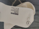 蕉內（Bananain）銀皮301S襪子男士商務(wù)休閑精梳棉10A抗菌防臭船襪短中長(cháng)筒夏季5雙 【中筒】乳白*5 均碼 曬單實(shí)拍圖