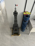 巴黎埃菲爾鐵塔積木建筑高難度巨大型拼裝玩具男女孩禮物 （約1米高）埃菲爾鐵塔4108顆粒+手提禮盒 曬單實(shí)拍圖