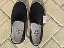 3514老北京布鞋一腳蹬勞保布鞋工作鞋輕便爸爸鞋傳統男布鞋 黑色41 曬單實(shí)拍圖