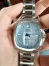 美度（MIDO）【24新品】【新年禮物】舵手TV自動(dòng)機械鑲鉆女表任嘉倫同 貝母藍盤(pán)/M049.307.11.136.00 曬單實(shí)拍圖