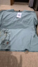 真維斯（Jeanswest）青少年運動(dòng)短袖男夏季速干冰絲T恤學(xué)生中國風(fēng)涼感大碼寬松跑步衫 水綠色(大雅竹右下標) L (175) (收藏加購優(yōu)先發(fā)) 曬單實(shí)拍圖