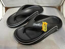 啄木鳥(niǎo)人字拖鞋男士2026夏季新款防滑軟底涼拖男休閑夾腳沙灘涼鞋子男款 黑色 42 -43 曬單實(shí)拍圖