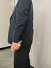 杉杉官方旗艦店男裝商務(wù)休閑西裝外套男2026春秋新款男士西服高端單西 藏青 50 (180/92A) 曬單實(shí)拍圖