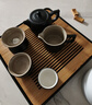 京東京造茶具整套 手繪功夫茶具整套高檔茶壺茶盤(pán)提梁壺 7件套【禮盒裝】 曬單實(shí)拍圖