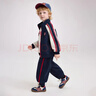 ASK JUNIOR兒童套裝2026春季小童撞色學(xué)院風(fēng)上衣男童運動(dòng)褲長(cháng)褲兩件 曬單實(shí)拍圖