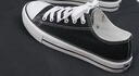 回力經(jīng)典男女低幫帆布鞋春秋板鞋休閑鞋跑步情侶運動(dòng)鞋391黑色40 曬單實(shí)拍圖