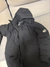 京東京造90白鴨絨羽絨服男女加厚保暖派克冬季新款三防夾克外套黑色XL 曬單實(shí)拍圖