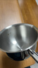 膳大皇（SHDO）德國熱油小鍋316不銹鋼潑油鍋加長(cháng)柄迷你淋油鍋防燙加厚燒油小鍋 304長(cháng)柄熱油鍋【砂光款】 曬單實(shí)拍圖