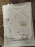 乖奇熊新生兒衣服春秋季嬰兒裝長(cháng)袖綁帶連體衣寶寶純棉家居春裝睡衣服 曬單實(shí)拍圖
