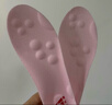 足力健足弓支撐鞋墊女4d超軟久站不累踩屎感加厚透氣 粉色2雙 37-38 曬單實(shí)拍圖