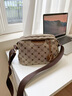 viney斜挎包品牌包包女包帆布休閑單肩枕頭包生日禮物高級感送女友老婆 【咖啡色】小眾實(shí)用走心 洋氣輕奢時(shí)尚小眾高端 曬單實(shí)拍圖