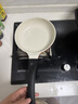 樂(lè )扣樂(lè )扣（LOCK&LOCK） 陶瓷不粘平底鍋小煎鍋無(wú)煙早餐鍋炫彩煎蛋煎餅電磁爐可用 紅色 20cm【升級款】 曬單實(shí)拍圖