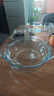 格娜斯雙耳透明耐熱玻璃碗大號帶蓋微波爐專(zhuān)用碗湯碗面碗沙拉碗烤箱碗2L 曬單實(shí)拍圖