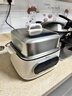 美的（Midea）電蒸鍋家用火鍋蒸煮燉涮多功能一體專(zhuān)用分體式 9.3L容量上蒸下煮 電鍋不銹鋼新款自營(yíng)ZGC232366 曬單實(shí)拍圖