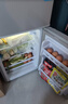 志高（CHIGO）雙門(mén)冰箱家用小型一級能效辦公室出租房宿舍用雙開(kāi)門(mén)中型二門(mén)電冰箱節能省電 一級能效-擱架款102L【冷凍一層 冷藏三層】 曬單實(shí)拍圖