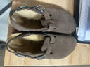 BIRKENSTOCK勃肯德國進(jìn)口新品男女款牛皮絨面革Tokio包頭系踝拖鞋 咖色窄版1032025 38 曬單實(shí)拍圖