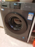 海爾滾筒洗衣機10KG家用大容量 一級變頻 超薄 1.1高洗凈比 高溫洗 雙噴淋 20年防生銹XQG100-608H 曬單實(shí)拍圖