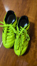 雙星（shuangxing）足球鞋男碎釘專(zhuān)業(yè)成人耐磨輕便舒適TF足球場(chǎng)草地訓練球鞋 黃色 34 曬單實(shí)拍圖