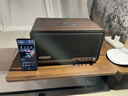 漫步者（EDIFIER）S300 高保真復古藍牙音箱 發(fā)燒級HiFi一體式大功率音響 居家 桌面音響 黑胡桃 曬單實(shí)拍圖