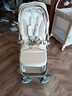 哈卡達新生兒嬰兒推車(chē)雙向高景觀(guān)寶寶輕便嬰兒車(chē)可坐可躺  云錦灰 曬單實(shí)拍圖
