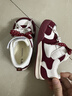 泰蘭尼斯學(xué)步鞋春季新款童鞋橡膠防滑軟底鞋女童透氣機能鞋男寶寶面包鞋 白/紅  春秋超纖 24 內長(cháng)15.5適合腳長(cháng)14.3~14.7 曬單實(shí)拍圖