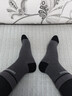 立形計襪子男春夏季100%純棉抗菌防臭中筒襪艾草精油透氣吸汗休閑商務(wù)襪 曬單實(shí)拍圖