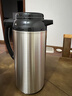 象?。╖O JIRUSHI）保溫壺暖壺熱水壺1.85L辦公玻璃內膽真空隔熱手提式保溫瓶AFFB-19 曬單實(shí)拍圖