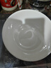 斯凱綈（Sky Top）陶瓷湯碗泡面碗純白沙拉碗骨瓷家用酒店餐具套裝7英寸奧碗2件 曬單實(shí)拍圖