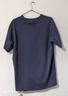 迪桑特（DESCENTE）TRAINING系列男士防曬圓領(lǐng)短袖針織衫新品 DB-深藍色 XL (180/100A) 曬單實(shí)拍圖