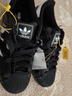 阿迪達斯（adidas）adidas三葉草貝殼頭SUPERSTARII男女休閑鞋 JI0079 42碼 曬單實(shí)拍圖