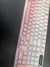 前行者（EWEADN）V102Ultra無(wú)線(xiàn)鍵盤(pán)辦公藍牙三模機械手感靜音薄膜鍵盤(pán)屏幕臺式電腦筆記本平板通用外設99鍵粉色 曬單實(shí)拍圖