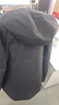 安踏（ANTA）商務(wù)羽絨服丨速暖羽絨外套男冬季連帽防潑水保暖內絎不臃腫棉服 【三防科技】基礎黑7914-2 XL (男180) 曬單實(shí)拍圖