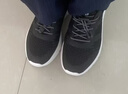 足力健老人鞋中老年輕便休閑散步鞋2431380J 男 黑色 41 曬單實(shí)拍圖