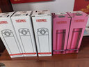 膳魔師（THERMOS）保溫杯400ml男女士漸變色吸管杯保冷水杯子TCMI-400S PKW 曬單實(shí)拍圖